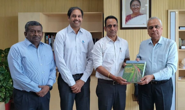 DFCCIL MD meets MD, HRIDC